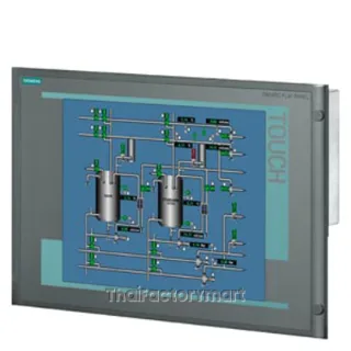 SIMATIC Flat Panel 15T extended 15-inch Touch TFT screen with 1024x 768 pixels resolution for 24 V DC and 120/240 V AC, VGA, DVI-D interface, can be placed up to 30 m away