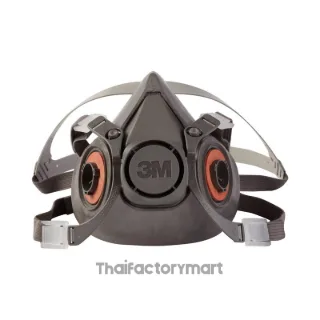 3M หน้ากากครึ่งหน้า รุ่น 6300 ขนาดใหญ่ 3M Half Facepicece Respirator,6300 , Large