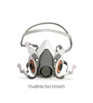 3M หน้ากากครึ่งหน้า รุ่น 6100 ขนาดเล็ก 3M Half Facepicece Respirator, 6100 , Small