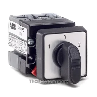 ABB, SP 2 Position 30? Rotary Switch, 250 V, 10 A, Handle Actuator OMSO21PB