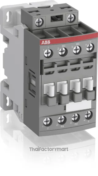 ABB AF09-22-00-11 Contactor, 4-pole, 25 A, Coil 24 - 60 V AC / 20 - 60 V DC
