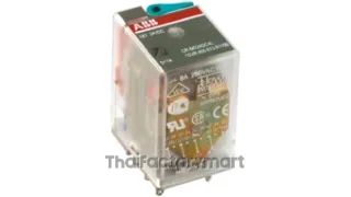 CR-M230AC4L Pluggable interface relay 4c/o, A1-A2=230VAC, 250V/6A, LED