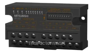 Mitsubishi AJ65SBTB1-8TE, CC-Link compact I/O module; 8 outputs; source; 0,1A; screw type