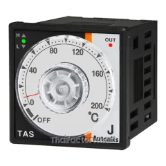 Temperature Controller, 1/16 DIN, Analog, PID Control, Relay Output, J Thermocouple, 32 to 392 F, 100-240 VAC