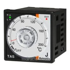 Temperature Controller, 1/16 DIN, Analog, PID Control, Relay Output, K Thermocouple, 400 C, 100-240 VAC