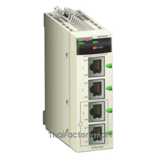 BMXNOC0401 - Network module, Modicon M340, EtherNet/IP and Modbus/TCP, 4 x RJ45