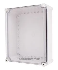 Enclosure Lift Off Cover PC Clr. 11.02×11.02×5.12"