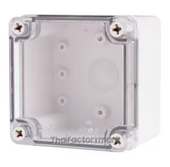 Enclosure Lift Off Cover PC Clear 3.94×3.94×2.95"