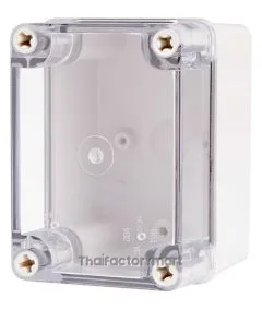 Enclosure Lift Off Cover PC Clear 3.15×4.33×3.35"