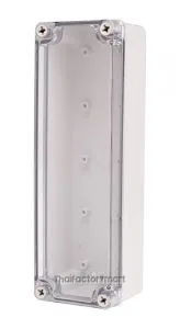 Enclosure Lift Off Cover PC Clear 3.15×9.84×2.76"