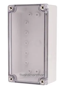Enclosure Lift Off Cover PC Clear 3.94×7.28×2.76"