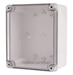 Enclosure Lift Off Cover PC Clear 5.51×6.69×3.74"