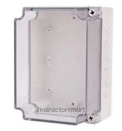 Enclosure Lift Off Cover PC Clear 4.92×6.89×3.94"