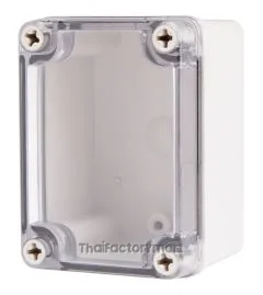 Enclosure Lift Off Cover PC Clear 3.15×4.33×2.76"