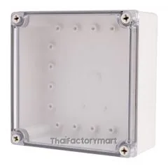 Enclosure Lift Off Cover ABS Clear 6.30×6.30×2.76"