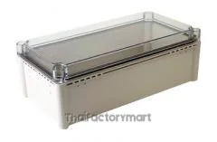 Enclosure Lift Off Cover PC Clear 7.48×14.96×5.12"