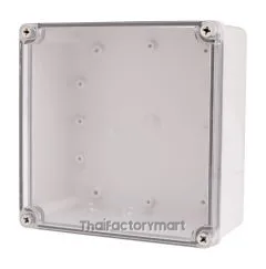 Enclosure Lift Off Cover ABS Clear 7.87×7.87×3.94"