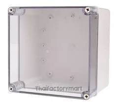 Enclosure Lift Off Cover ABS Clear 7.87×7.87×6.30"