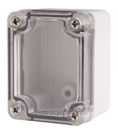 Enclosure Lift Off Cover ABS Clear 1.97×2.56×1.77"
