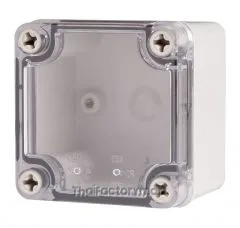 Enclosure Lift Off Cover ABS Clear 3.15×3.15×2.36"
