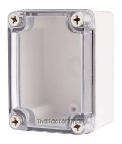 Enclosure Lift Off Cover ABS Clear 3.15×4.33×3.35"