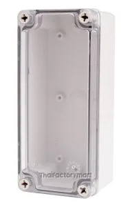 Enclosure Lift Off Cover ABS Clear 3.15×7.09×3.35"