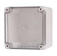 Enclosure Lift Off Cover ABS Clear 4.92×4.92×2.95"