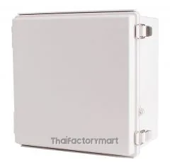 Enclosure, Hinge/Latch, PC Gray, 11.81×11.81×7.09"