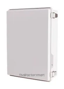 Enclosure, Hinge/Latch, PC Gray, 11.81×15.75×4.72"