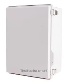 Enclosure, Hinge/Latch, PC Gray, 11.81×15.75×7.09"