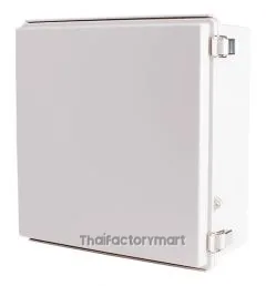 Enclosure, Hinge/Latch, ABS Gray 13.78×13.78×5.91"