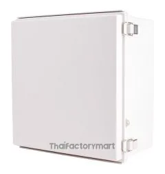 Enclosure, Hinge/Latch, ABS Gray 13.78×13.78×7.09"