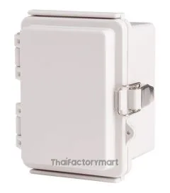 Enclosure, Hinge/Latch, PC Gray, 3.54×4.72×3.35"