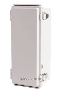 Enclosure, Hinge/Latch, ABS Gray, 4.33×10.24×3.94"