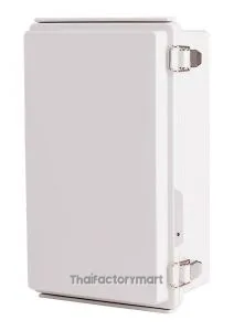 Enclosure, Hinge/Latch, ABS Gray, 6.30×10.24×3.94"