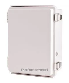 Enclosure, Hinge/Latch, PC Gray, 6.30×8.27×3.94"