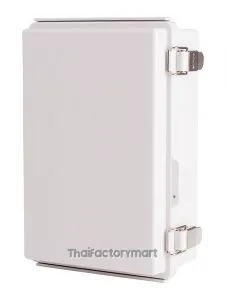 Enclosure, Hinge/Latch, PC Gray, 7.48×11.02×3.94"