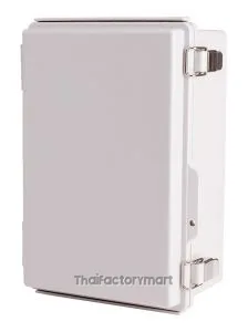 Enclosure, Hinge/Latch, PC Gray, 7.87×11.81×5.12"