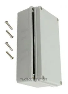 Enclosure Lift Off Cover, ABS Gray 3.15×5.12×2.95