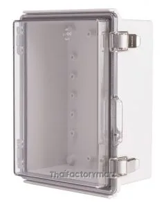 Enclosure, Hinge/Latch, PC Clear, 6.30×8.27×3.94"