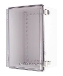 Enclosure, Hinge/Latch, PC Clear, 9.84×13.78×7.09"