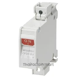 Mitsubishi Circuit Protector CP30-BA, 1 pole, 0.5A, characteristic code 9-SD