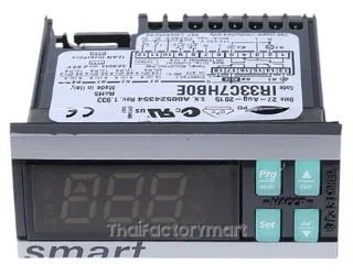 Carel IR33 Panel Mount PID Temperature Controller, 76.2 x 34.2mm, 4 Output Relay, 115 230 V ac Supply Voltage