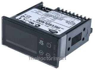 Carel IR33+ On/Off Temperature Controller, 76.2 x 34.7mm, NTC Input, 24 V ac Supply