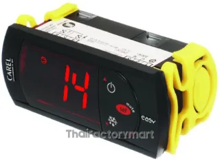Carel PJ Easy On/Off Temperature Controller, 36 x 81mm, PTC Input, 230 V ac Supply