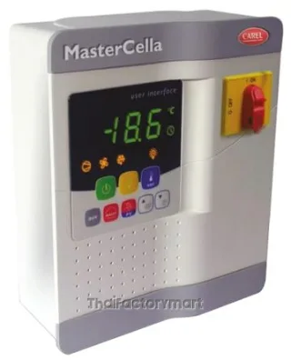 CAREL MasterCella Temperature Controller 30A 16A 8A 8A 2HP 230V BUZ 2NTC 3DI IR RTC M.SW