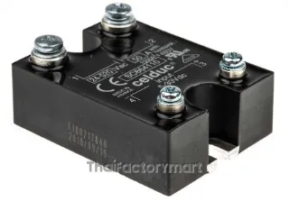 Celduc 50 A Solid State Relay, Zero Crossing, Chassis Mount, Triac, 520 V rms Maximum Load