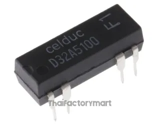 DPST Reed Relay, 0.5 A, 12V dc