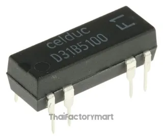 SP-NC Reed Relay, 500 mA, 12V dc