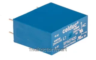 Celduc 4 A Solid State Relay, Zero Crossing, PCB Mount, Triac, 275 V ac Maximum Load